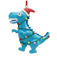 Blue Hanging T-Rex 8cm