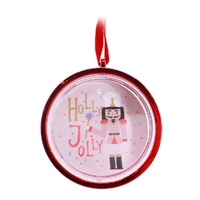 Hanging Spinning Photo Red 8cm