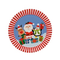 Christmas Friends Paper Plates 6pk 