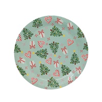 Christmas Tree Paper Plates 6pk 