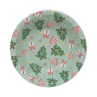 Christmas Tree Paper Bowl 6pk 