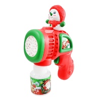 LED Snowman Bubble Gun 22cm