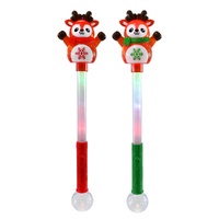 Light Up Reindeer Wand 1pc 2 Asst Styles 53cm