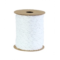 Metallic Twine White 1000cm