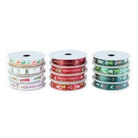Christmas Ribbon 1pc Asst Styles 200cm