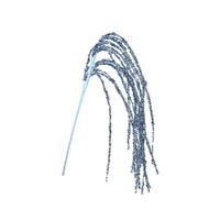 Blue Glitter Droop 85cm