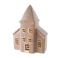 LED Ceramic Church 20cm