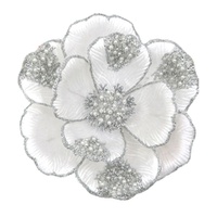 Silver Edge Magnolia Clip 22cm