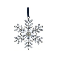 Crystal Hanging Snowflake 11cm