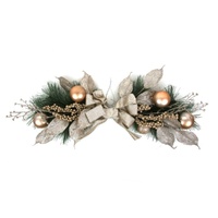 Champagne Leaf Swag 60cm