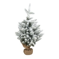 Flocked Tabletop Tree 60cm