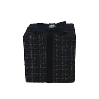 Blue Tweed Gift Box 22cm