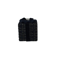 Blue Tweed Gift Box 15cm