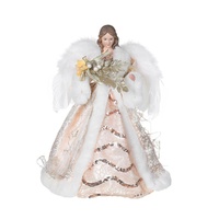 Pink Deluxe Angel 40cm