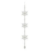 Acrylic Snowflake Drop 119cm