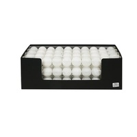 White Shatterproof Baubles 10pk 5cm