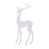 Standing Acrylic Reindeer 45cm