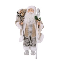 Standing Santa w. Present Sack 45cm