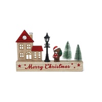 Christmas Village Sign 28cm