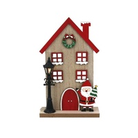 Santa's Christmas House 22cm