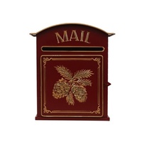 Antique Metal Mail Box 32cm