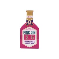 Pink Gin Christmas Countdown 18cm