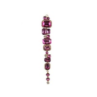 Amethyst Diamonte Hanging 20cm
