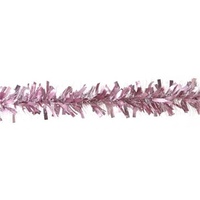 Chunky Matte Tinsel Pink 200cm