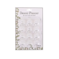 Suction Light Hooks 12pc 3cm