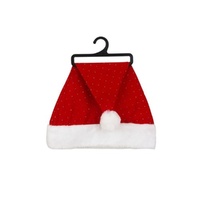 Santa Hat w. Diamonte Specks