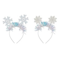 Snowflake Headband 1pc 2 Asst Styles