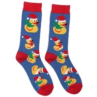Christmas Ducks Festive Socks Adult