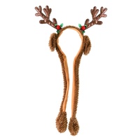 Reindeer Wiggle & Squeeze Headband 55cm