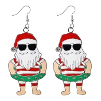 Santa Christmas Earrings