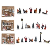 Christmas Villager Figurines Set 1pc Asst Styles
