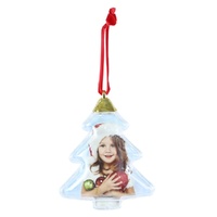 Hanging Tree Photo Ornament 8cm