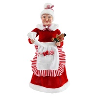 Red Candy Mrs Claus w. Gingerbread