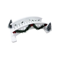 Garland Bridge Decoration White 19cm