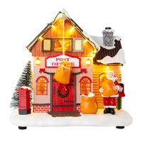 Musical Santa Post Office 25cm
