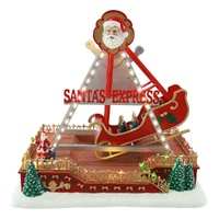 Musical Santa Sleigh Ride Flashing