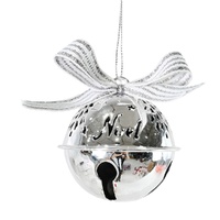 Hanging Noel Nutbell Silver 6cm