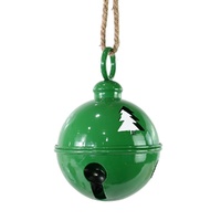 Hanging Nutbell Green 16cm