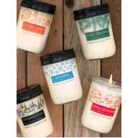 Peppermint Twist Christmas Jar