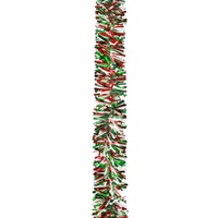 Christmas Wide Cut Tinsel Mix 2m