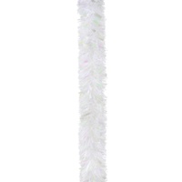 Chunky Iridescent White Tinsel 2m