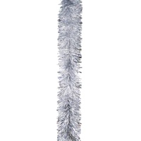 Chunky Cut Tinsel Silver 3m