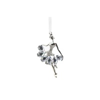 Clear Hanging Jewelled Dancer 11cm