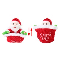Hide N Seek Santa w. Sack 20cm