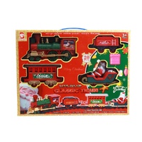 Christmas Classic Train Set w. Santa 20pc
