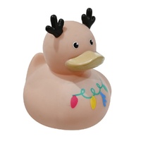 Reindeer Christmas Duck 11cm